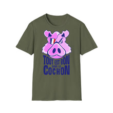 Charger l&#39;image dans la galerie, T-shirt &quot;tout est bon dans le cochon&quot;
